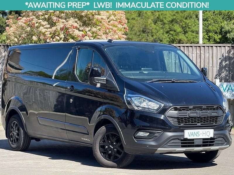 Used Ford Transit Custom 2021 Shadow black (metallic paint)