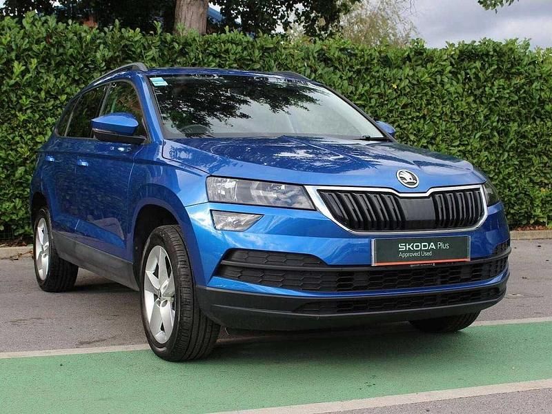 Blue Used 2019 Skoda Karoq SE SUV | £14,995 (Good price) - Image 1/4