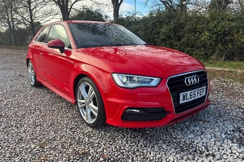 Red Used 2016 Audi A3 S-Line Hatchback | £13,700 (Fair price) - Image 1/1