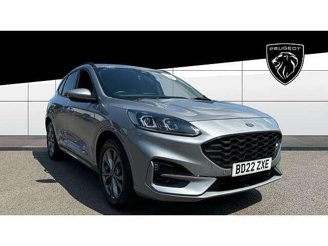 Silver Used 2022 Ford Kuga ST-Line X SUV | £19,538 (Fair price) - Image 1/4