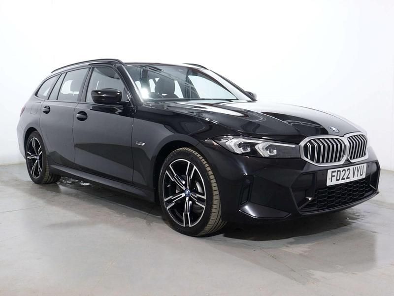 Black Used 2022 BMW 330e M Sport Estate | £20,417 (Super price) - Image 1/1