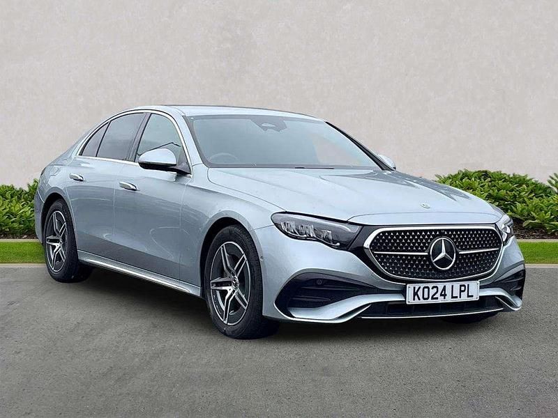 Used Mercedes E200 AMG line 204 HP (150 kW) 2024 Silver Sedan