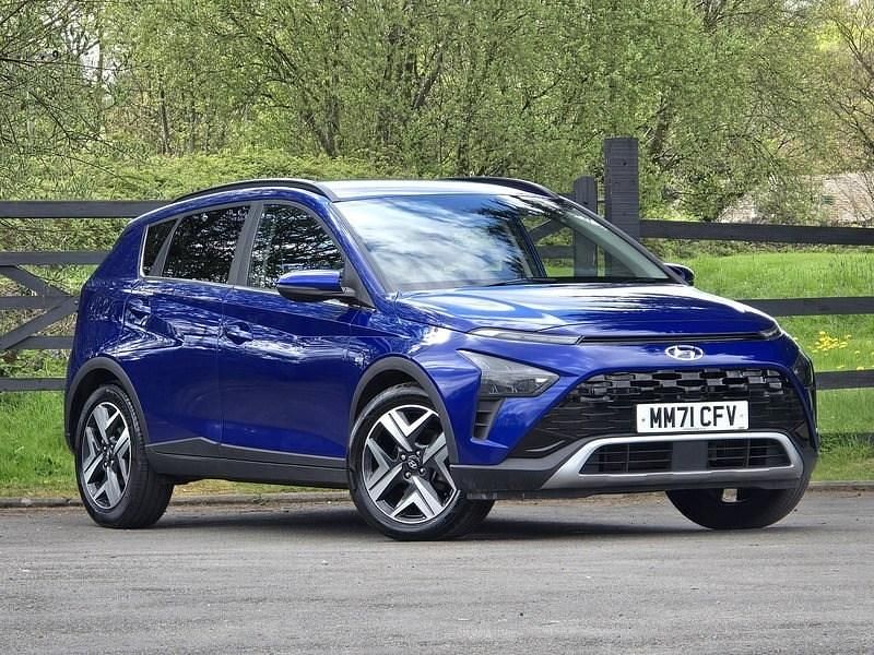 Blue Used 2022 Hyundai Bayon Premium SUV | £11,975 (Fair price) - Image 1/4