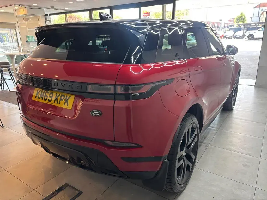 Used Land Rover Range Rover evoque HSE Dynamic 2019 Red SUV