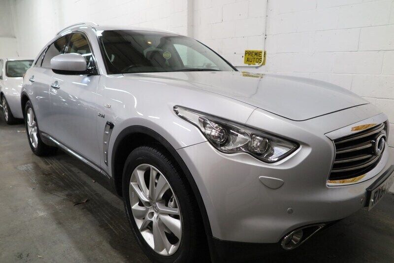 Silver Used 2014 Infiniti QX70 Estate | £11,999 - Image 1/4