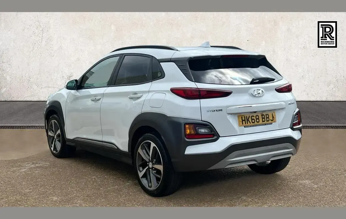 Gebraucht Hyundai Kona Premium SE 117 PS (86 kW) 2018 Weiß SUV