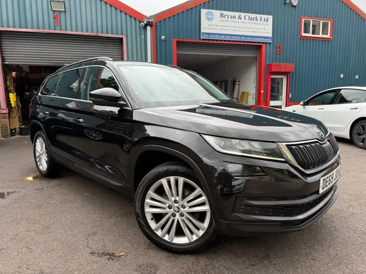 Used Skoda Kodiaq SE L 150 HP (110 kW) 2020 Black SUV