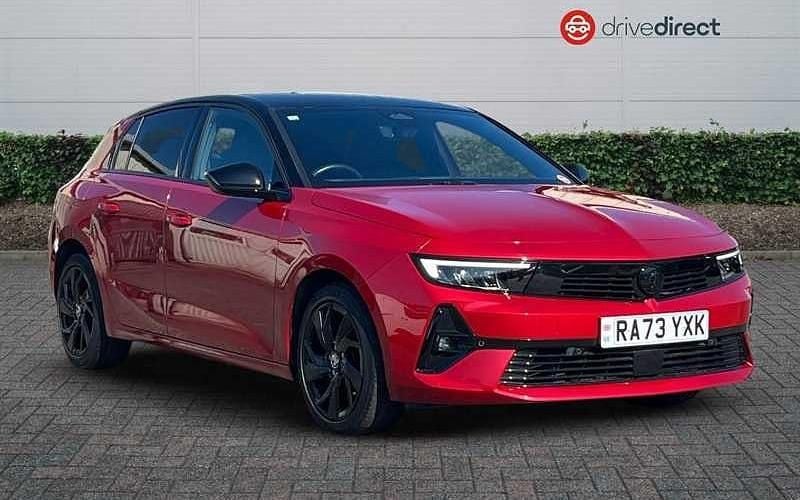 Premium paint crimson red Used 2024 Vauxhall Astra S Hatchback | £17,248 (Fair price) - Image 1/4