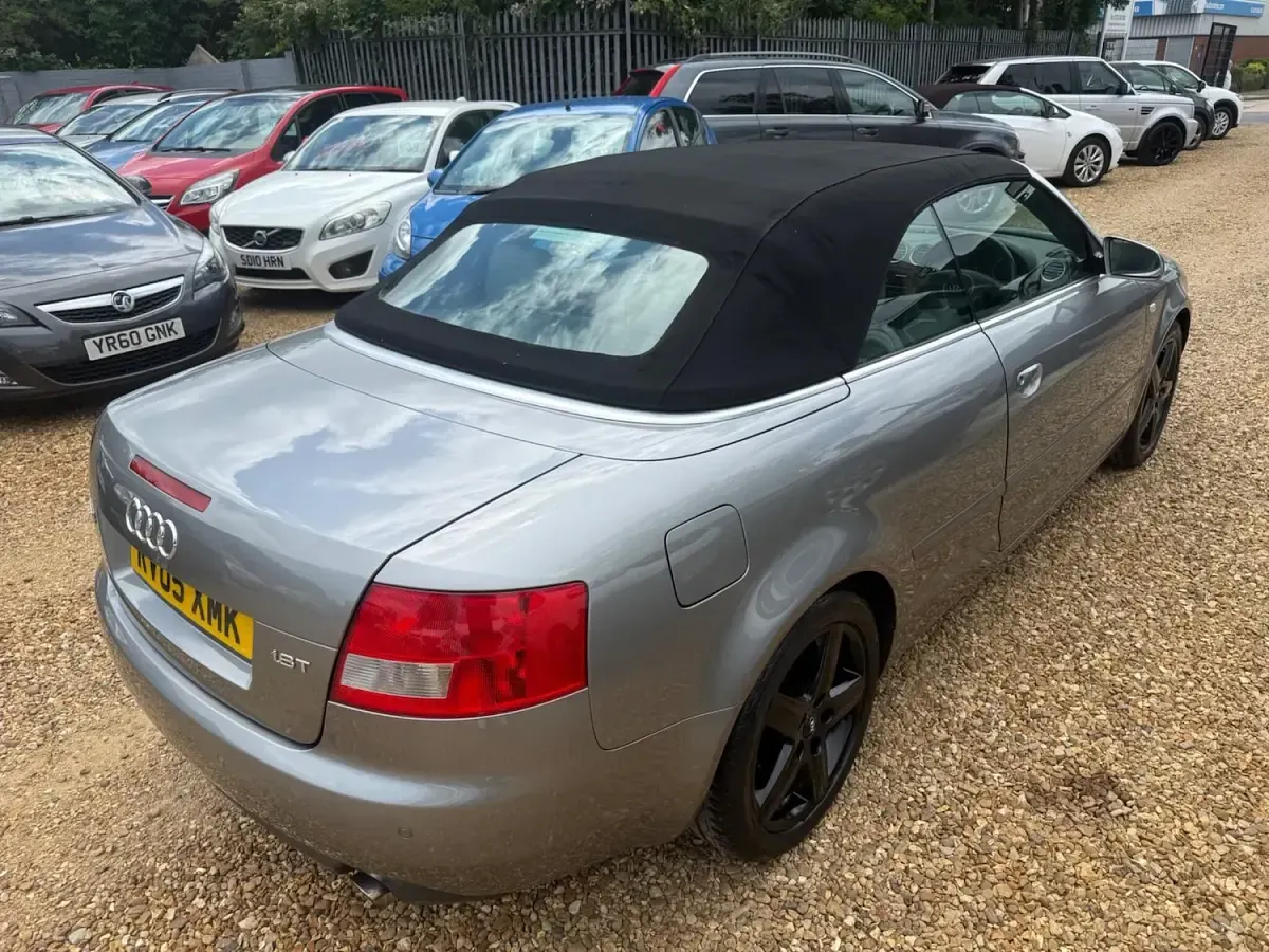 Used Audi A4 Cabriolet Sport 163 HP (119 kW) 2005 Grey Cabriolet