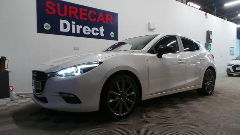 White Used 2018 Mazda 3 Inclusive Hatchback | £10,295 (Fair price) - Image 1/4