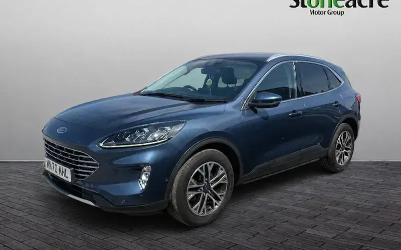 Used Ford Kuga Titanium 120 HP (88 kW) 2020 Blue SUV