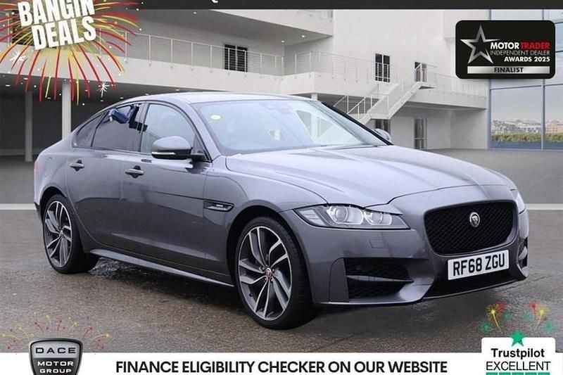 Grey Used 2018 Jaguar XF R-Sport Sedan | £14,790 (Fair price) - Image 1/1