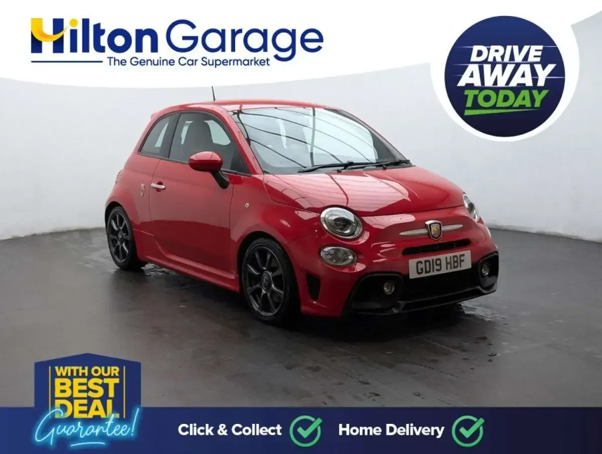 Usado Abarth 595 Competizione 180 CV (132 kW) 2019 Rojo Utilitario
