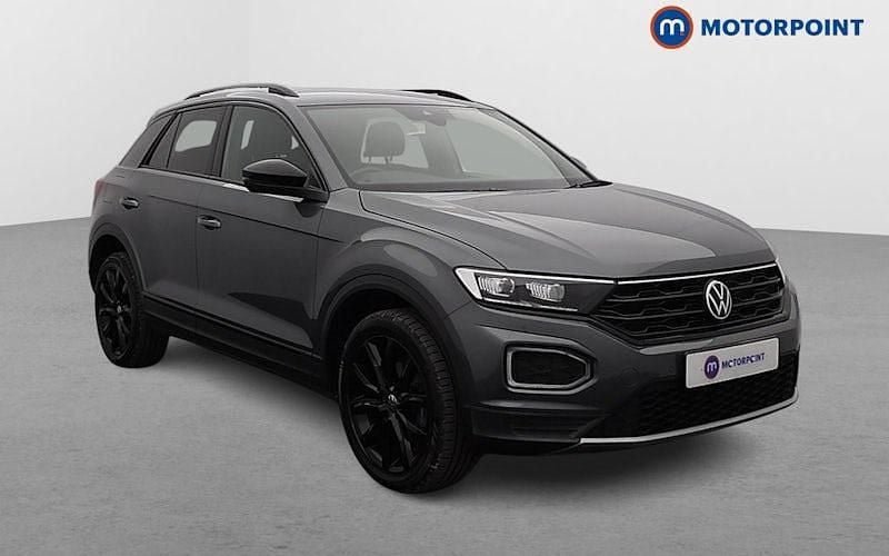 Grey Used 2021 VW T-Roc Black Edition SUV | £19,549 (Fair price) - Image 1/4