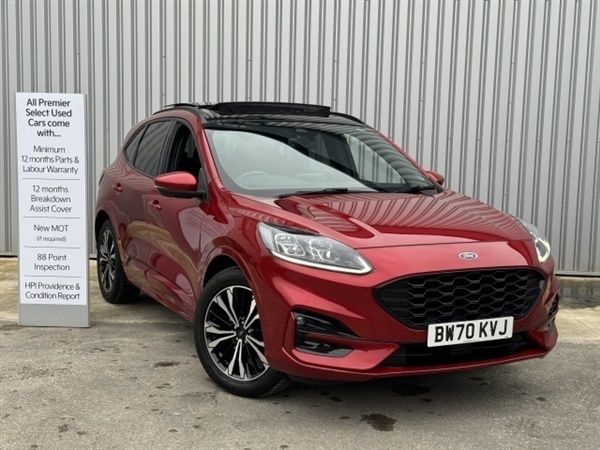 Red Used 2021 Ford Kuga ST-Line X SUV | £20,494 (Expensive) - Image 1/1