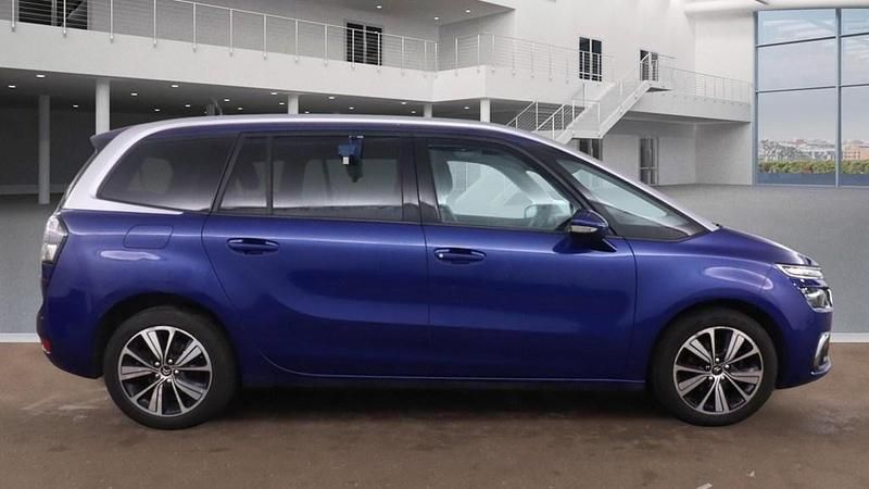 Lazuli blue Used 2018 Citroën Grand C4 Picasso Flair MPV | £10,975 (Fair price) - Image 1/4