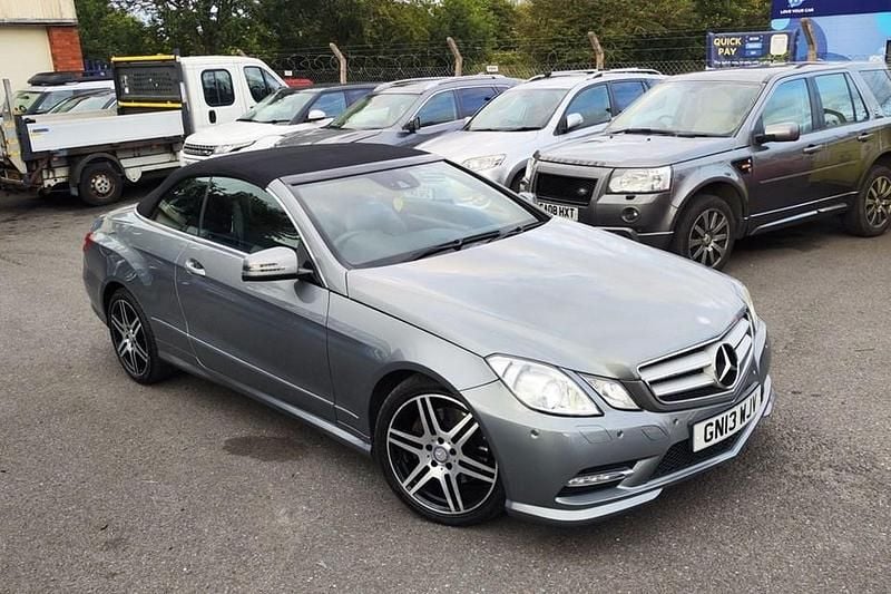 Silver Used 2013 Mercedes E220 Cabriolet | £7,000 (Good price) - Image 1/1