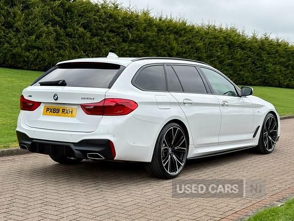 Used BMW 520 M Sport 2019 White Estate
