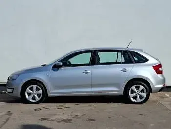 Used Skoda Rapid SE 90 HP (66 kW) 2014 Silver Hatchback