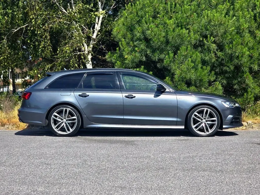 Used Audi A6 Black Edition 272 HP (200 kW) 2018 Grey Estate