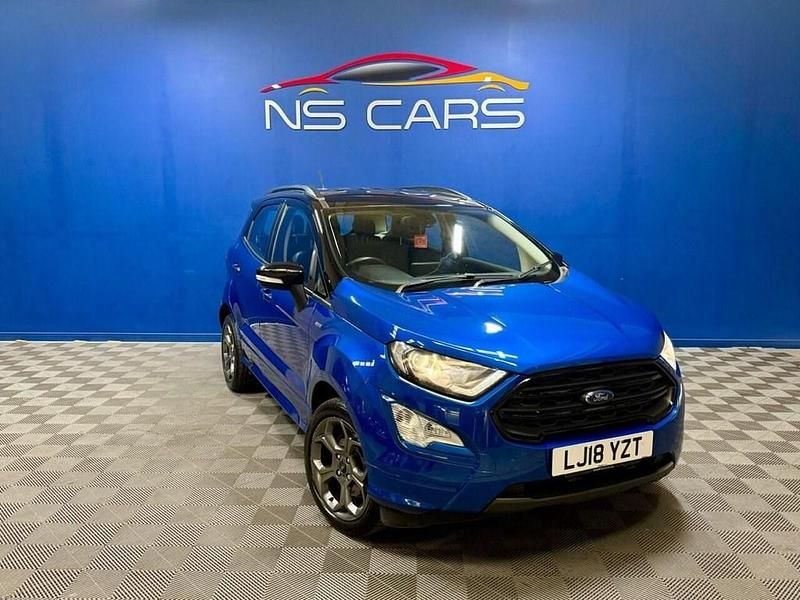 Blue Used 2018 Ford Ecosport ST-Line SUV | £7,708 (Fair price) - Image 1/4