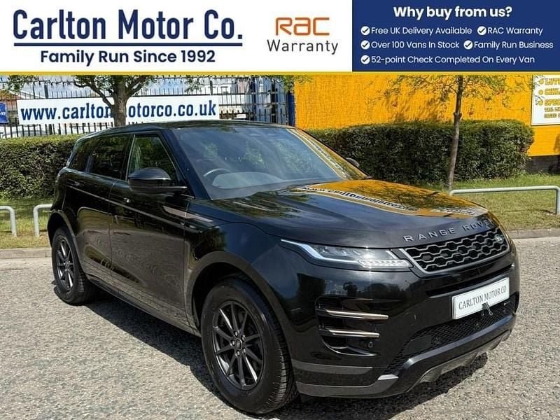 Black Used 2022 Land Rover Range Rover evoque R-Dynamic SUV | £19,950 (Fair price) - Image 1/4
