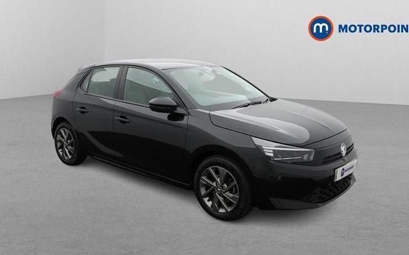 Used Vauxhall Corsa Design Edition 75 HP (55 kW) 2023 Black Hatchback