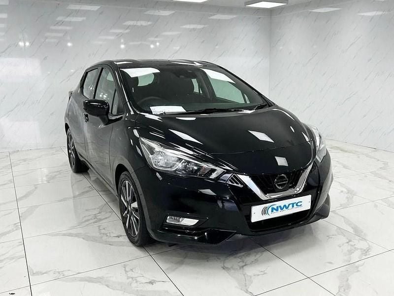 Used Nissan Micra Acenta 71 HP (52 kW) 2017 Black Hatchback