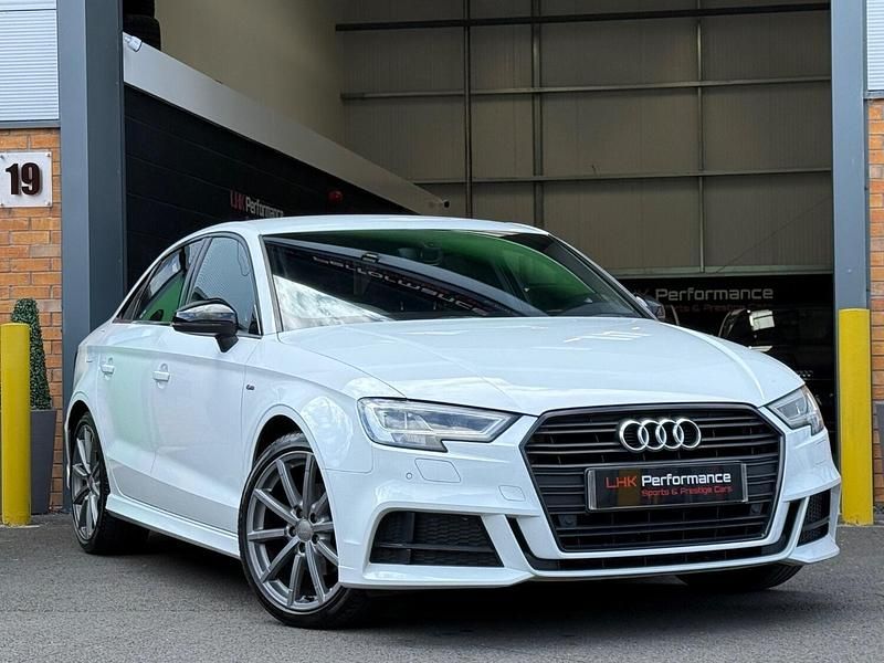 White Used 2017 Audi A3 Black Edition Sedan | £14,995 (Fair price) - Image 1/4