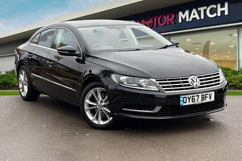 Black Used 2017 VW CC S Sedan | £8,490 (Fair price) - Image 1/4