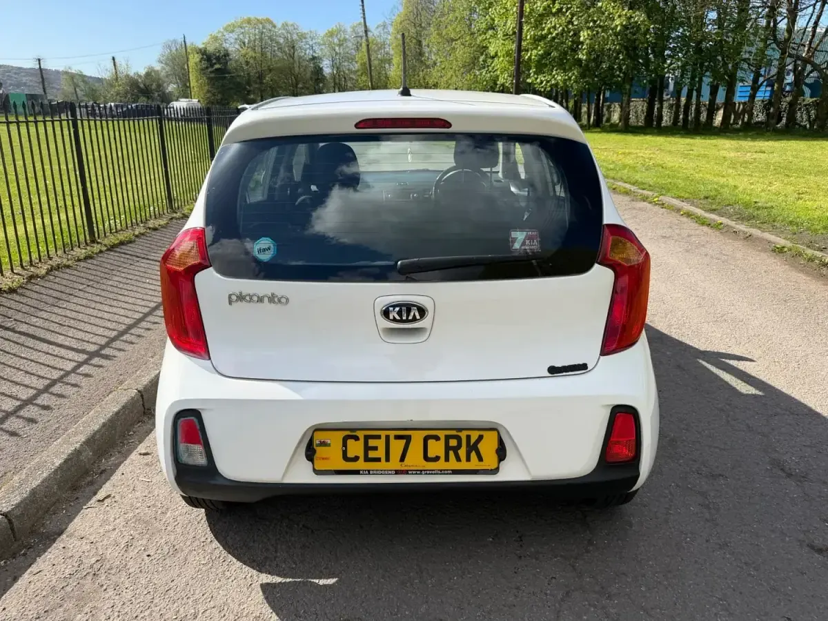 Używany Kia Picanto Air 65 KM (47 kW) 2017 Biały Hatchback