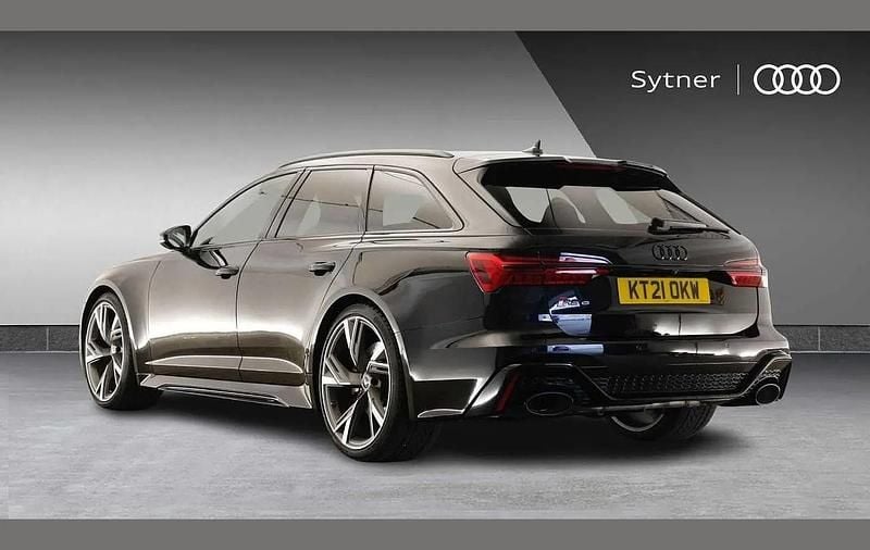 Used Audi RS6 Advanced 600 HP (441 kW) 2021 Black Estate