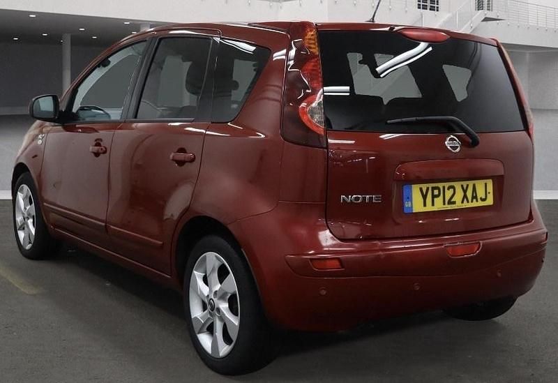 Used Nissan Note N-TEC 2012 Red Hatchback