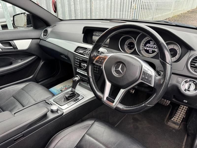 Used Mercedes C250 AMG 2013 Black Coupe