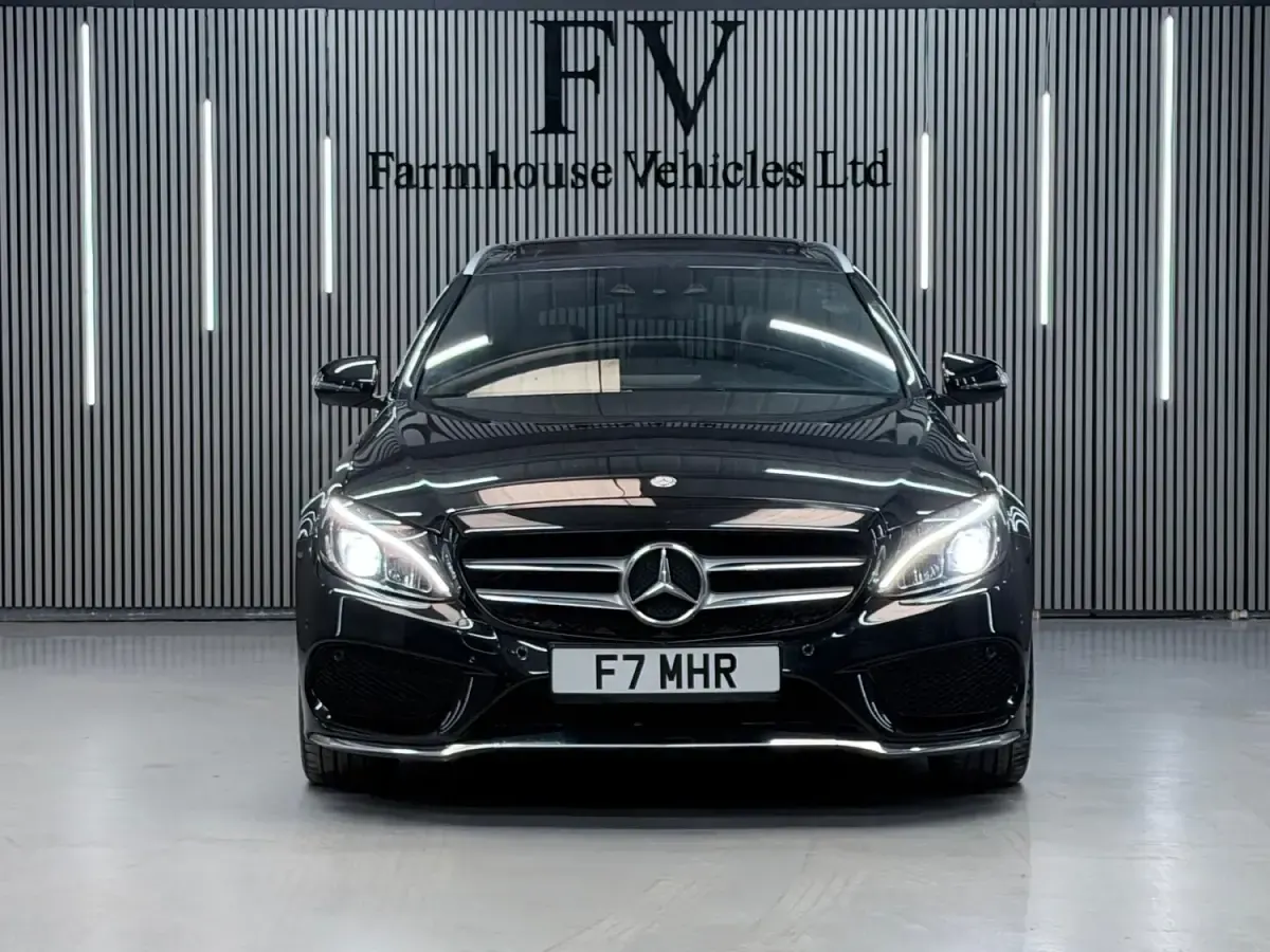 Used Mercedes C220 AMG Line Premium Plus 2016 Black Estate