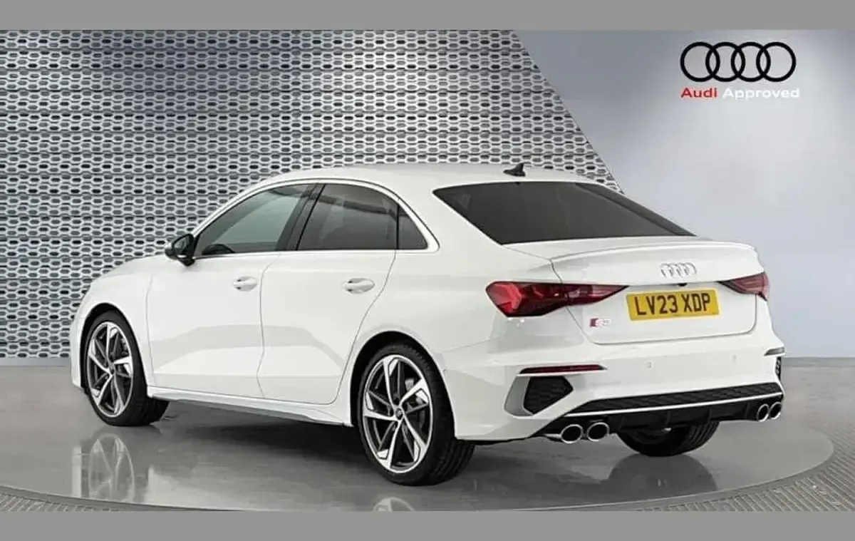 Used Audi A3 Comfort 306 HP (225 kW) 2023 White Sedan