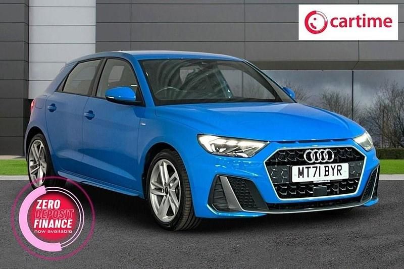 Blue Used 2022 Audi A1 Sportback S-Line Hatchback | £17,110 (Fair price) - Image 1/4