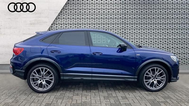 Used Audi Q3 Black Edition 150 HP (110 kW) 2025 Blue SUV
