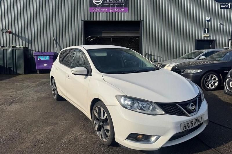 Used Nissan Pulsar S 2016 White Hatchback
