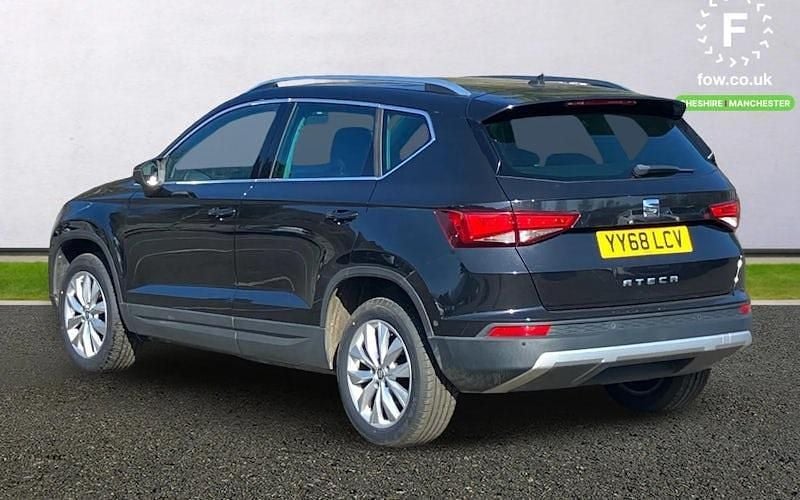 Used Seat Ateca SE 116 HP (85 kW) 2018 Black SUV