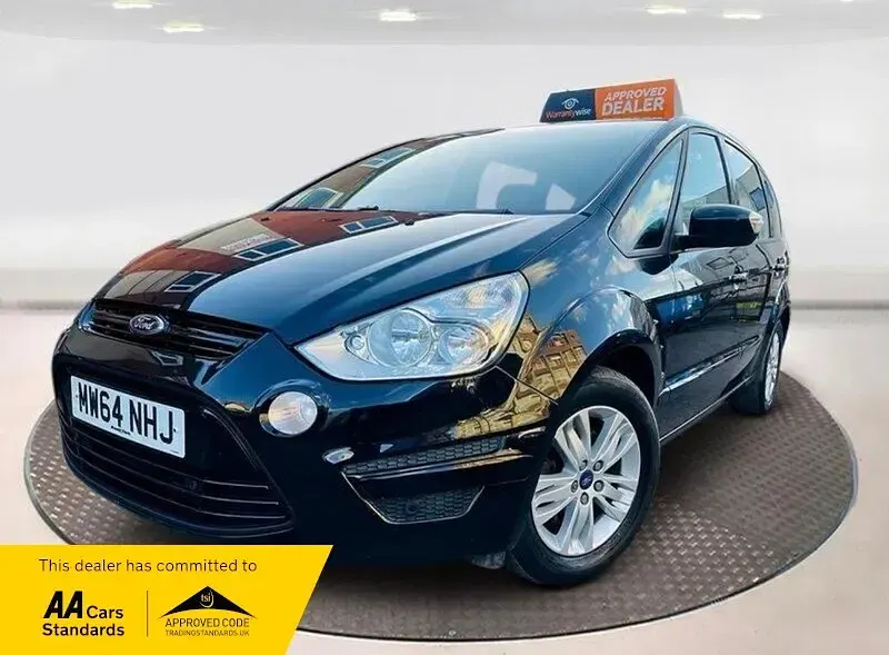 Used Ford S-MAX Zetec 140 HP (102 kW) 2015 Black MPV