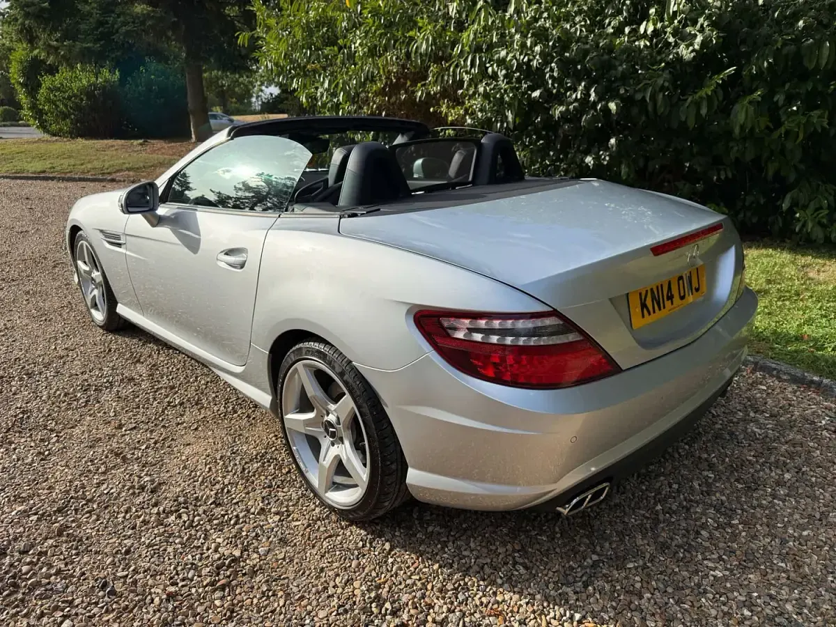 Used Mercedes SLK350 AMG 2014 Silver Cabriolet