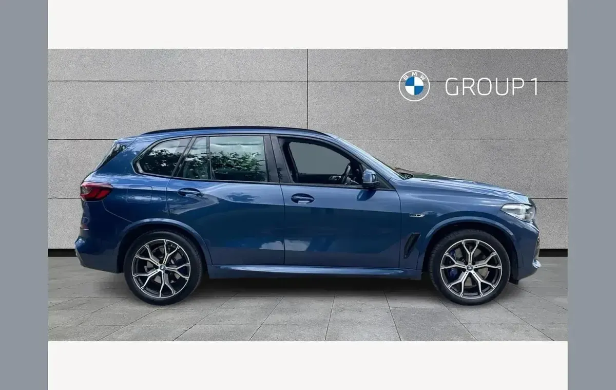 Used BMW X5 M Sport 394 HP (289 kW) 2021 Blue SUV