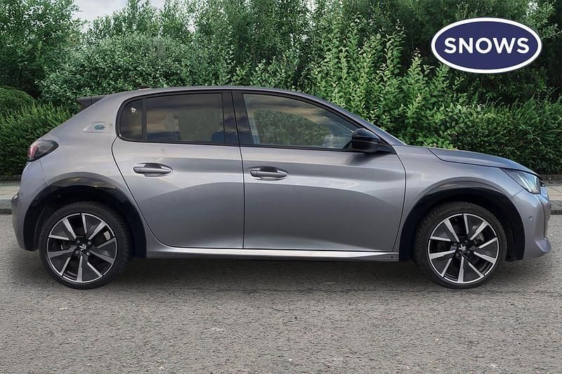 Used Peugeot e-208 GT 100 kW (136 HP) 2022 Grey Hatchback