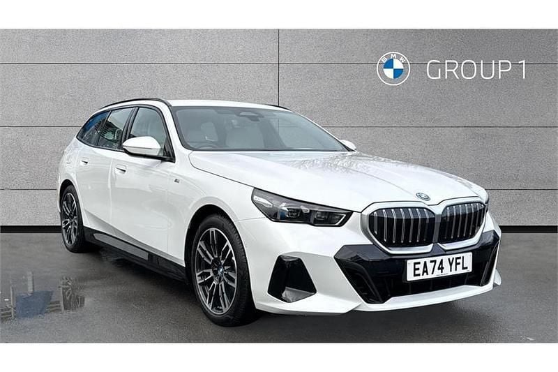 White Used 2024 BMW 530e M Sport Estate | £44,250 (Super price) - Image 1/4