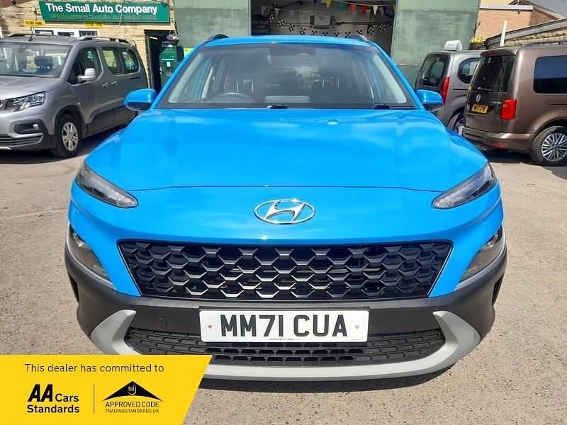 Used Hyundai Kona SE 141 HP (103 kW) 2021 Blue SUV