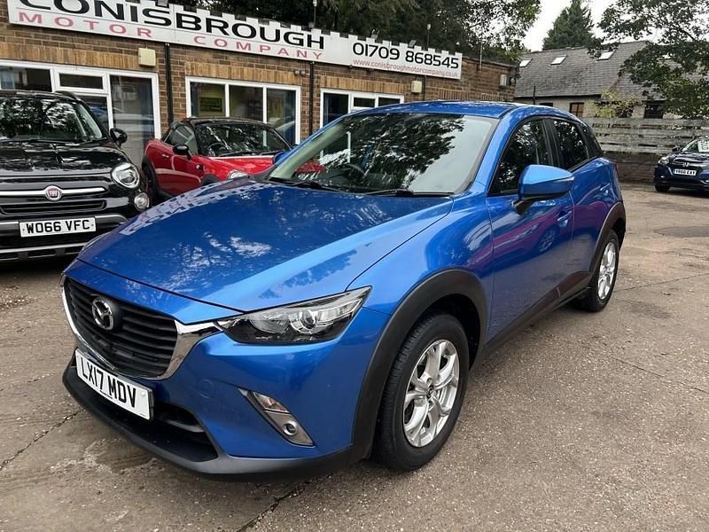 Blue Used 2017 Mazda CX-3 SUV | £8,795 (Good price) - Image 1/4