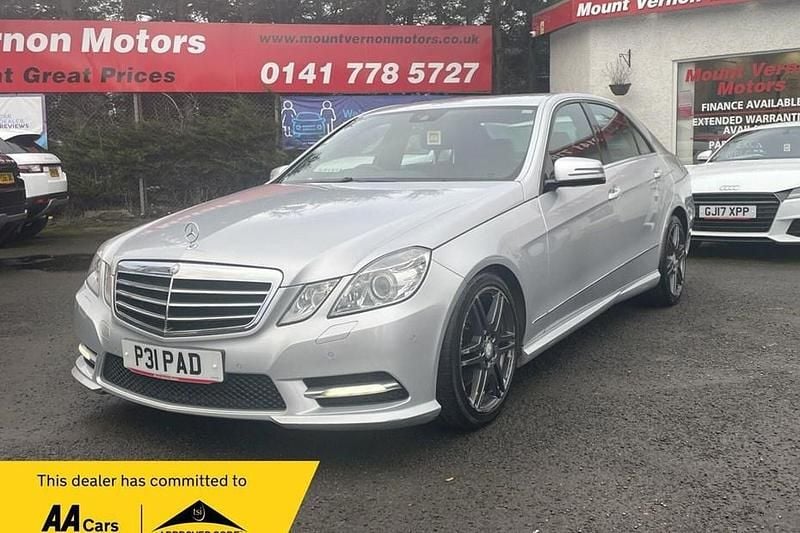Used Mercedes E220 170 HP (125 kW) 2013 Silver Sedan