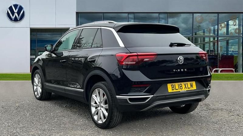 Used VW T-Roc SEL 150 HP (110 kW) 2018 Deep black pearl SUV