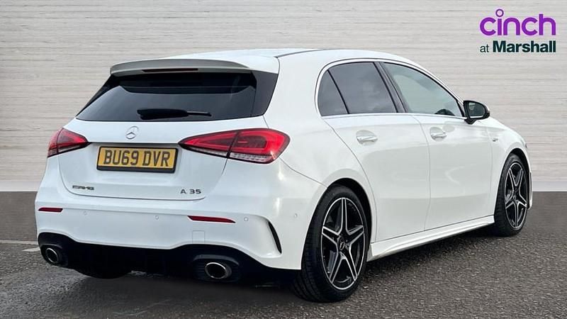 Used Mercedes A35 AMG Premium Plus 306 HP (225 kW) 2019 White Hatchback